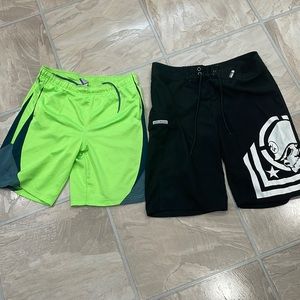 Lot of 2 men’s medium shorts - Nike & Metal Mulisha